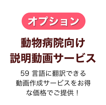 動物病院向け説明動画サービス