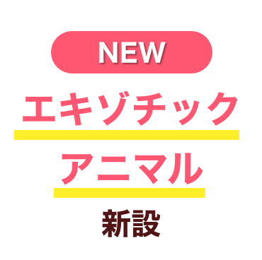 NEW エキゾチックアニマル 新設
